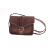 Dámská Kožená ručně vyrobená kabelka KUBÁT Ája tmavě hnědá 107332 (2)