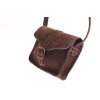 Dámská Kožená ručně vyrobená kabelka KUBÁT Ája tmavě hnědá 107332 (6)
