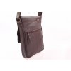 hnědá kožená pánská brašna taška přes rameno na iPad tablet 10 český výrobek Kubát 58024 (3)