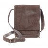 Kožená ručně vyrobená kabela Mošna KUBÁT Martin - malá |hnědá| 197332