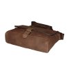 pánská hnědá kožená brašna na notebook 15" český výrobek Kubát 557332