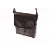 Pánská kožená taška černá 57312