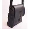černá pánská kožená taška přes rameno český výrobek Kubát 57314 (4)