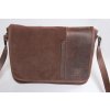Pánská Kožená ručně vyrobená taška KUBÁT Olda |hnědá| 582325