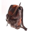 Kožený ručně vyrobený batoh KUBÁT sešívaný z kousků hnědý 201871 (2)