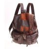 Kožený ručně vyrobený batoh KUBÁT sešívaný z kousků hnědý 201871 (6)