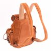 hnědý kožený batoh z jelenice unisex tři kapsy český výrobek Kubát Speciál 20543 (6)