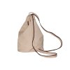 malý dámský světle béžový kožený vak Gábina kabelka přes rameno český výrobek Kubát 20991