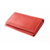 Dámská kožená červená peněženka - 733662