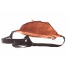 Kožená ručně vyrobená ledvinka KUBÁT |hnědá| 31043 A