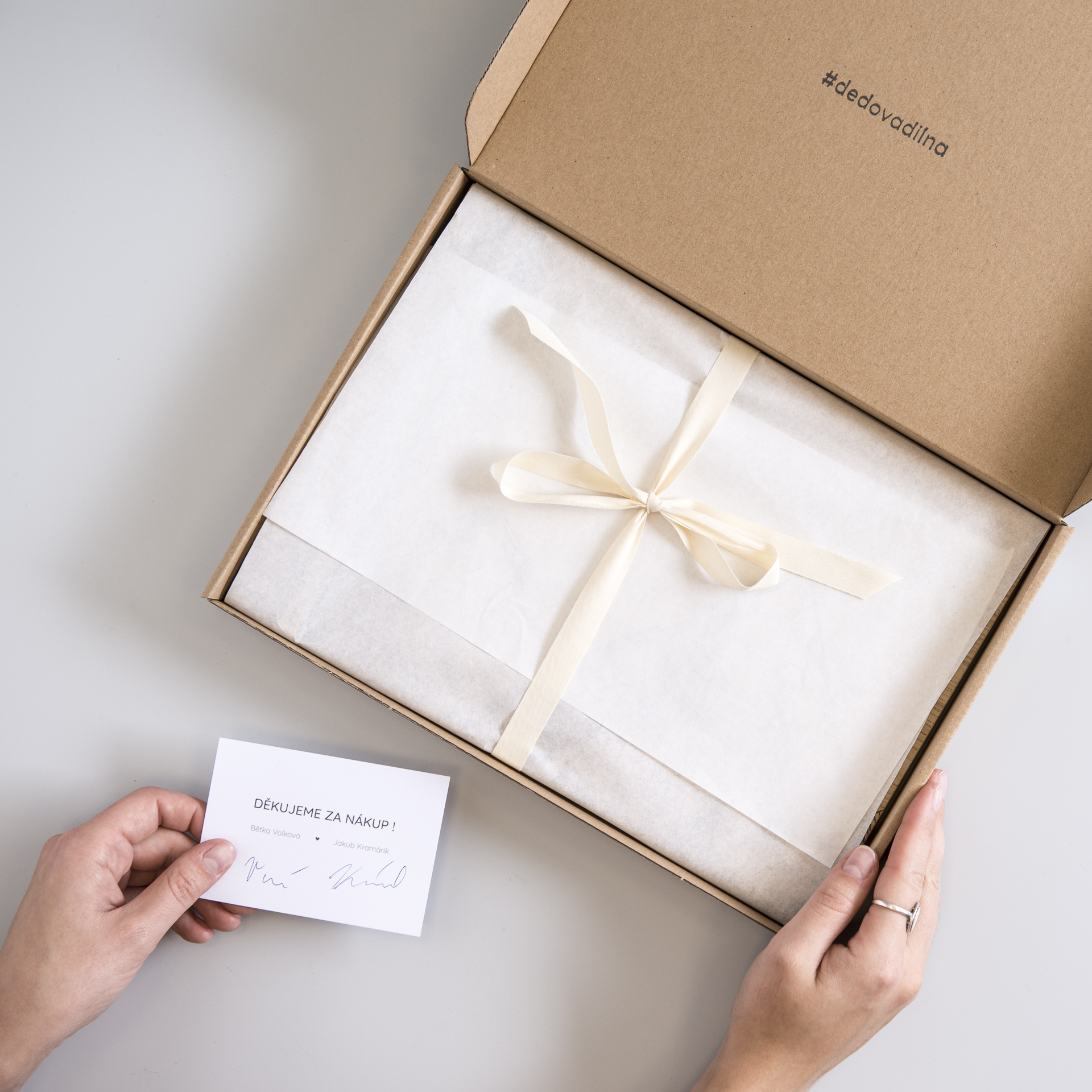 Darčekové balenie Dědova dílna