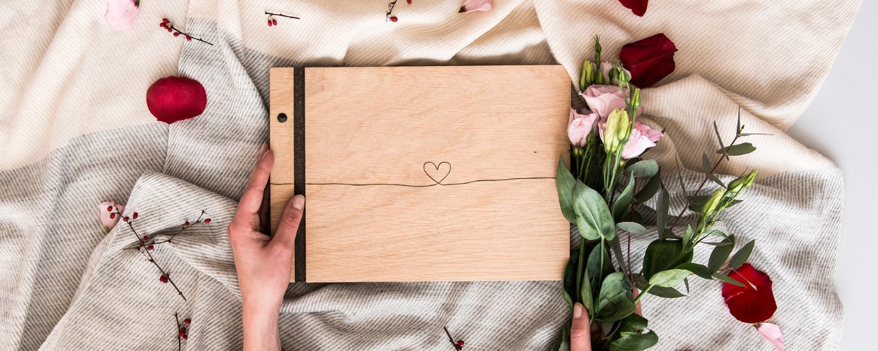 Valentínske fotoalbum Dědova dílna