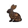 Drevený zajac (veľký) - tmavý