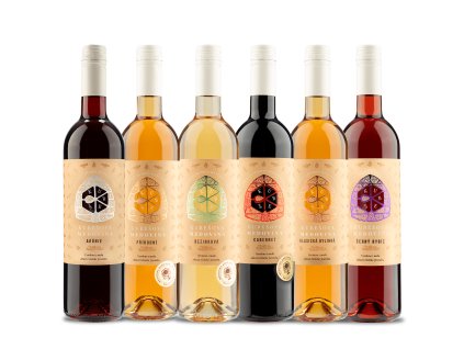 Medoviny Velký degustační set výhodně 6 x 0,75 l