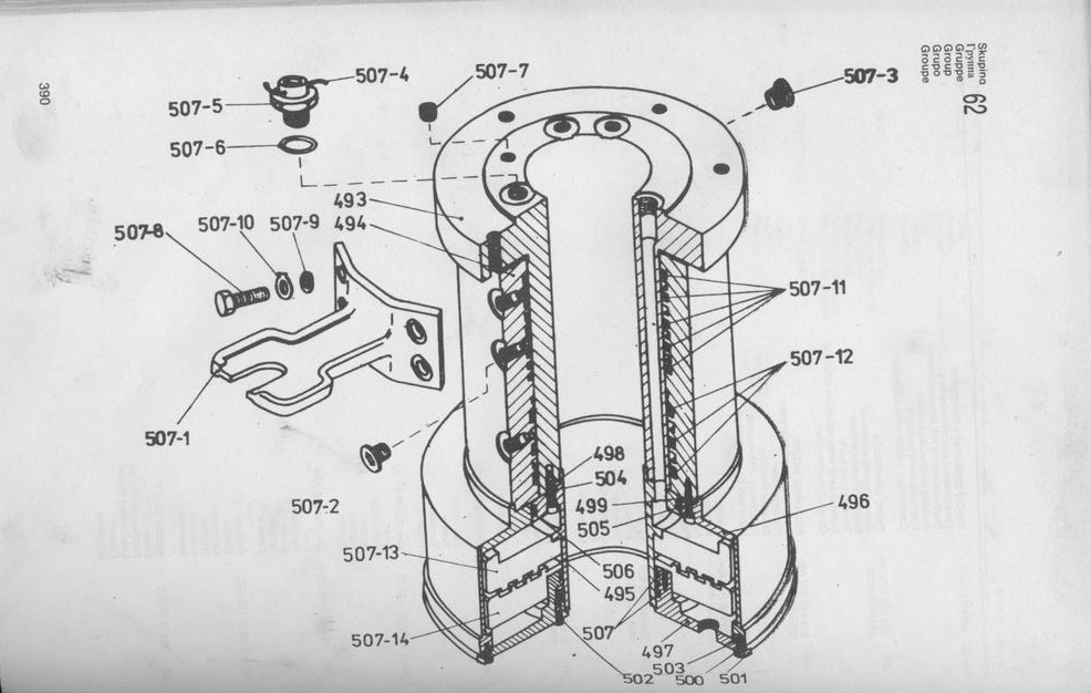 Komatsu PC50 – netěsní otoč nebo prosakuje středový rozvaděč? Tady je důvod a řešení