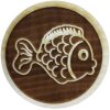 Dřevěné razítko na sušenky - ryba
