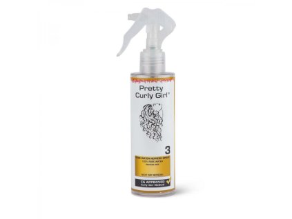 Hydratačný sprej s ružovou vodou, 250 ml, Pretty Curly Girl