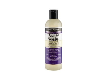 Čistiaci šampón s hydratačnými zložkami, Power Wash Clarifying, Aunt Jakie's, 355 ml