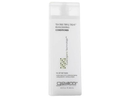 Kondicionér pre jemnejšie vlasy, Tea Tree Triple Conditioner, 250 ml, Giovanni