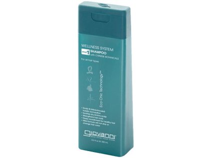 Wellness šampón s čínskymi bylinkami, Wellness System Shampoo, 250 ml, Giovanni