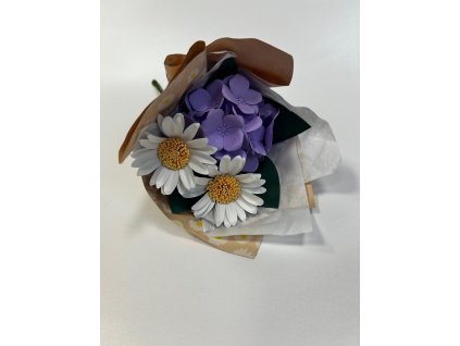 Kreatívna kytička - fialová
