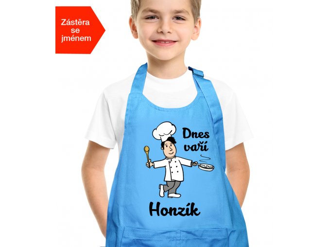 Dětská zástěra na vaření