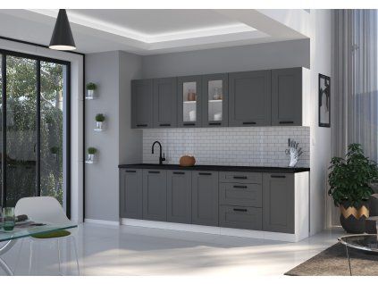 LUNA 260 CM DUSTGR WH