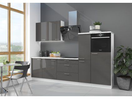 Kuchyňská linka 250 cm Lara 2 bez dřezu