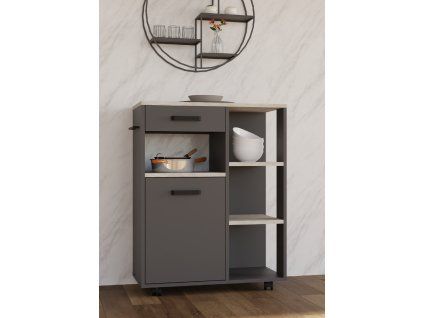 Roller Linda 80 odstín antracit