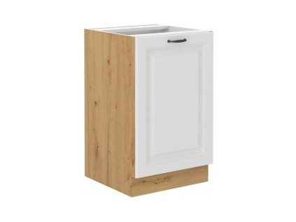Spodní skříňka ke kuchyňské lince Stilo Dub artisan Bílý mat 60 d 1f bb