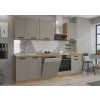 Kuchyňská linka 250 cm Luna 3 Clay grey