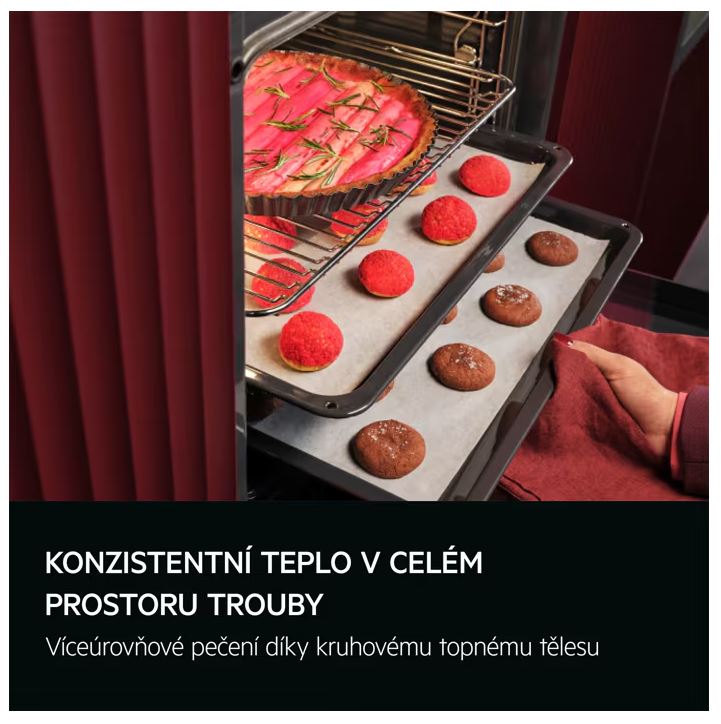 AEG NBB8S731AB série 8000 MealAssist SteamPro vestavná parní trouba