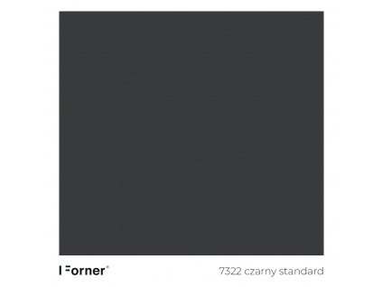 7322 czarny standard VELVET ULTRA MATT plyta meblowa Forner