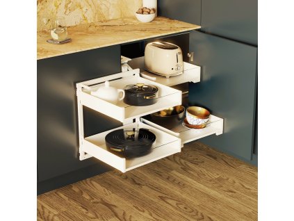 Corner Space Plus Linia Maxima Puro bílá mat