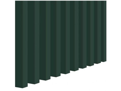 lahvově zelená 16 x30 mm dřevěné lamely