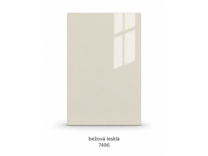 béžová lesklá 7496