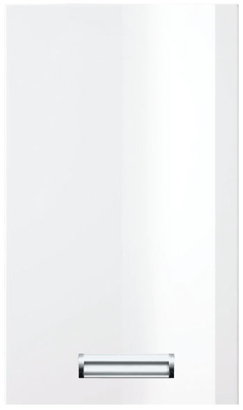 TAFNE dolní potravinová skříňka DL-60/207 Barva dvířka: bílá lesk, barva korpusu: bílá alpská, otvírání dvířek / výsuvy: Levé - panty vlevo