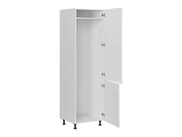 AJAX kuchyňská skříň na lednici DL-60/207 Barva dvířka: béžová super mat, barva korpusu: bílá alpská