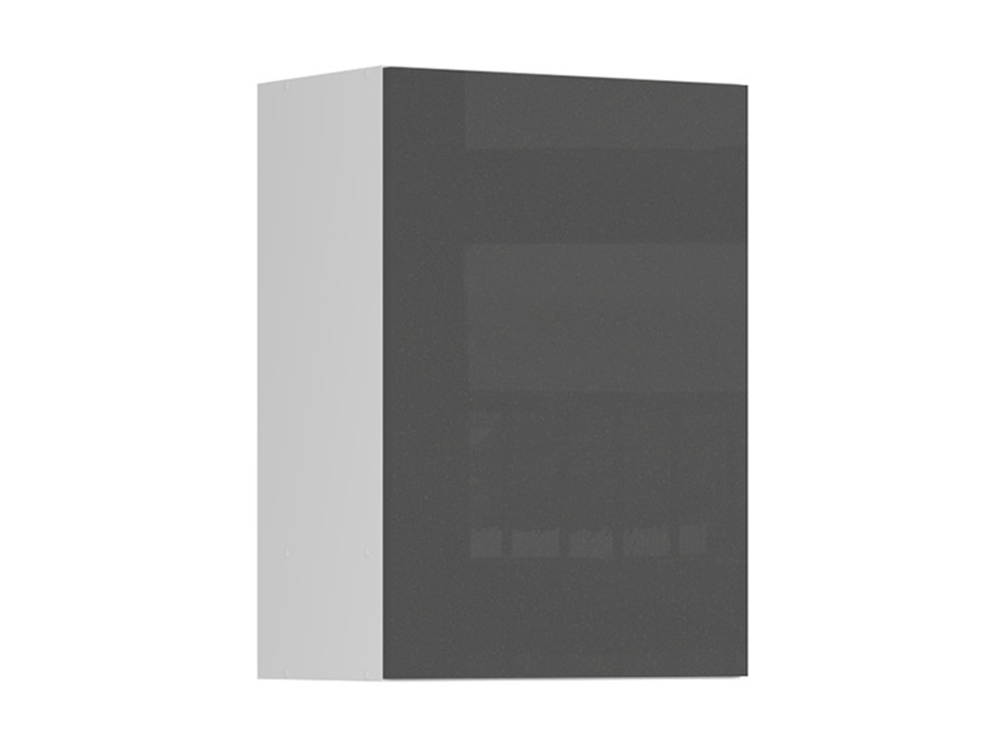 TAPO SPECIAL kuchyňská skříňka G-50/72 Barva dvířka: grafit ecru lesk, barva korpusu: bílá alpská