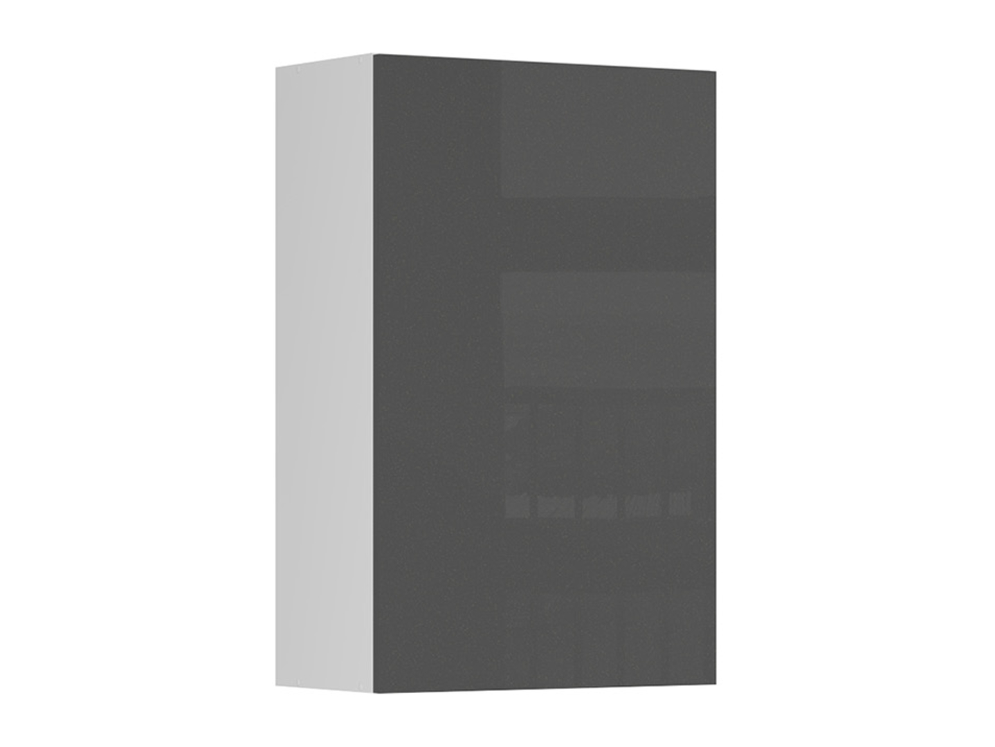 TAPO SPECIAL kuchyňská skříňka G-60/95 Barva dvířka: grafit ecru lesk, barva korpusu: bílá alpská