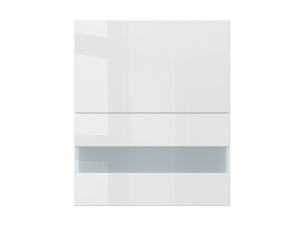 TOP LINE kuchyňská skříňka G2O-60/72-OV/O Barva dvířka: bílý vysoký lesk, barva korpusu: bílá alpská