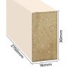 béžová16 x30 mm dřevěné lamely 1