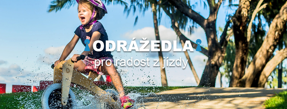 Bambusová odrážedla Wishbone Bikes