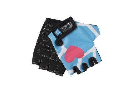 rukavice crazy safety modra zirafa s 4848