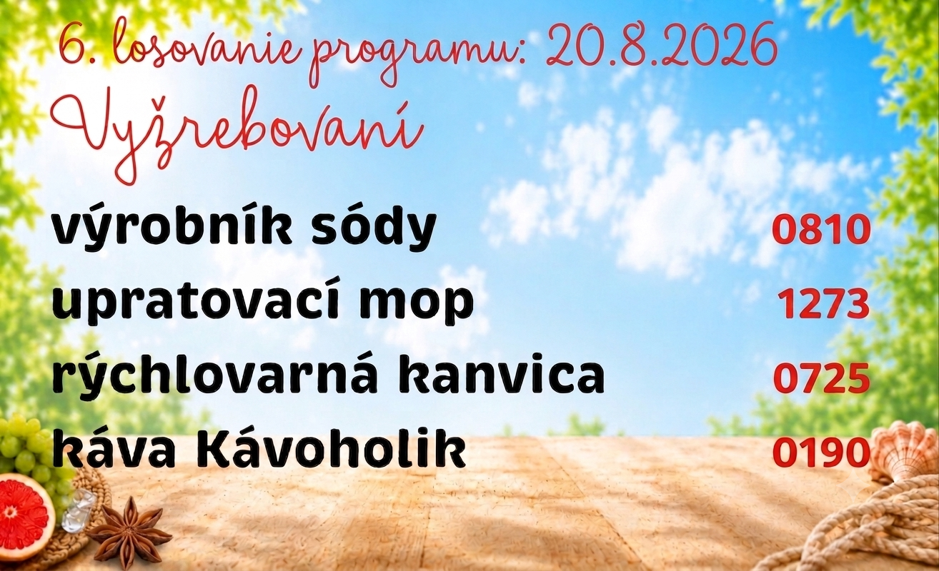 Výhercovia domov je dar