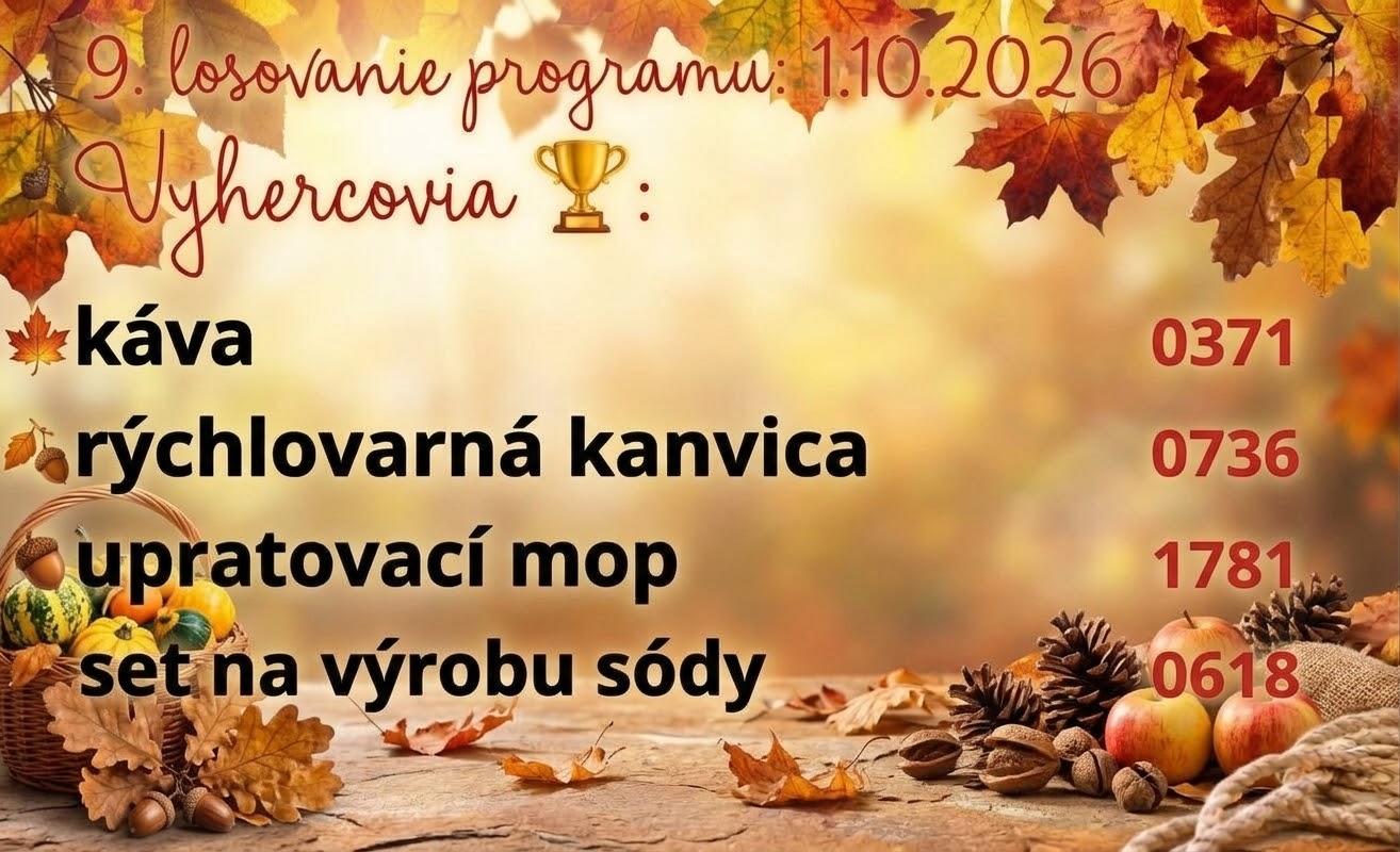 Výhercovia domov je dar