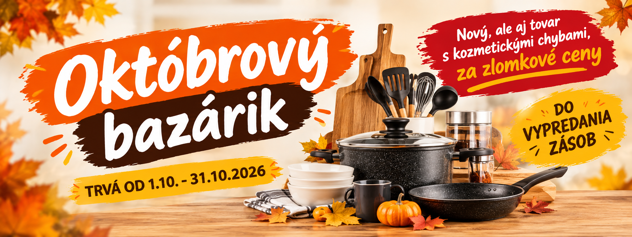 Októbrový výpredaj
