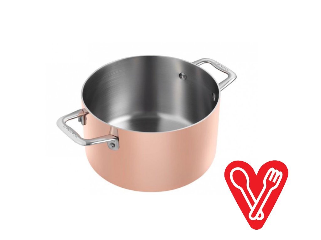 Medený hrniec Scanpan Maitre D´ - 20 cm