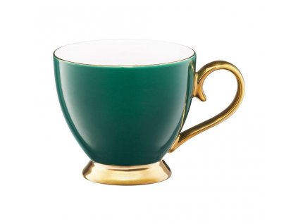 AMBITION Porcelánový hrnček Royal Green-Gold 450 ml