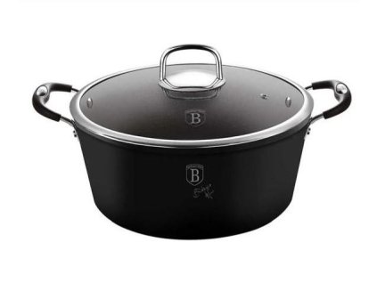 Nepriľnavý hrniec 24 cm, Black Professional BerlingerHaus